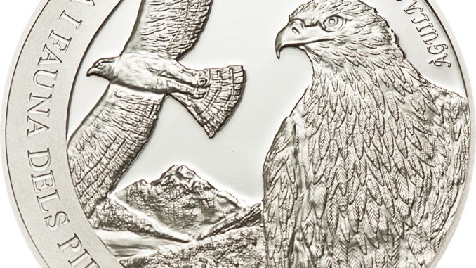 Andorra 2011 4 Diners Golden Eagle Silver Coin