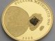 Cook Islands 2008 25 dollars Meteorite Pultusk Gold Coin