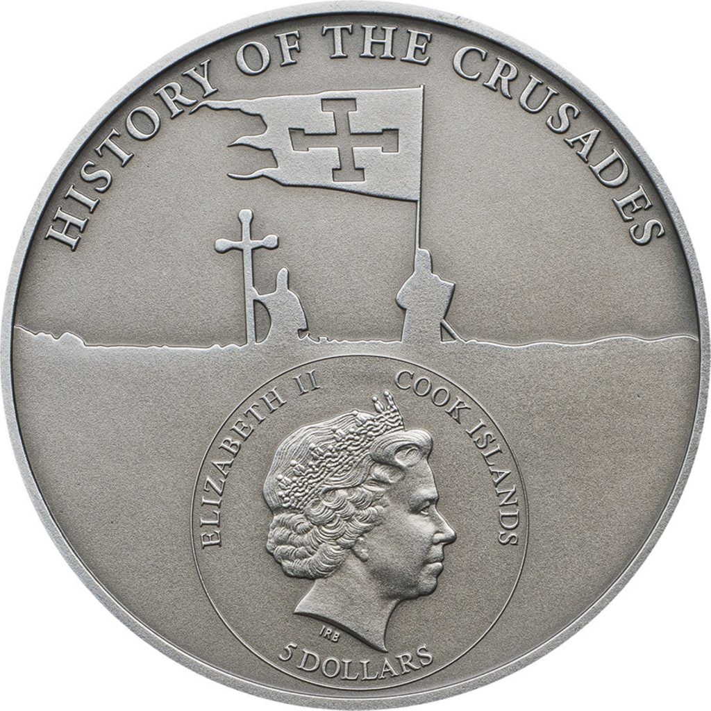 Cook Islands 2017 5 Dollars 10th Crusade The Last Crusader Silver Coin