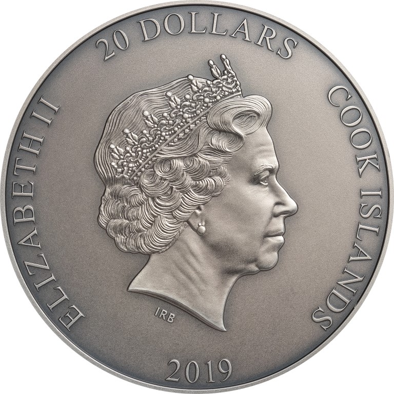 Cook Islands 2019 20 Dollars Titan Atlas The Hesperides Silver Coin