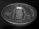 Cook Islands 2019 5 Dollars Moon Landing 1969 Footprint with Meteorite Silver Coin