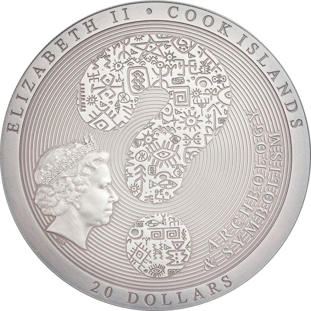 Cook Islands 2019 20 Dollars Samsara Wheel of Life Silver Coin