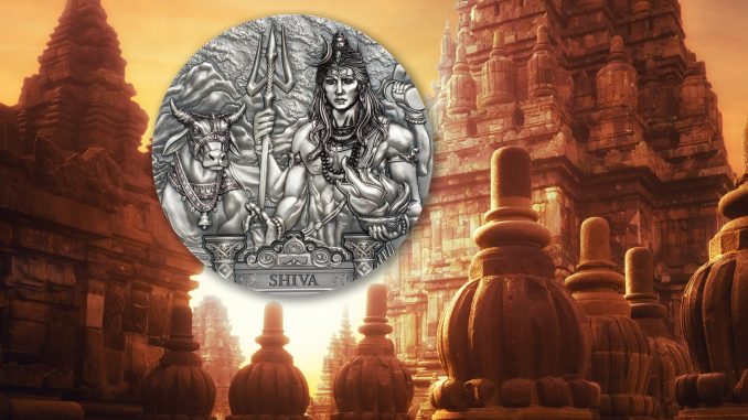 Cook Islands 2020 20 Dollars Shiva Protector of the Universe Silver Coin