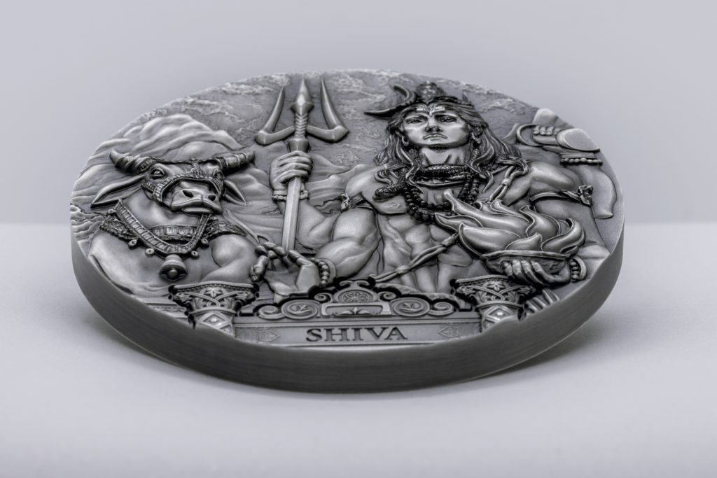 Cook Islands 2020 20 Dollars Shiva Protector of the Universe Silver Coin