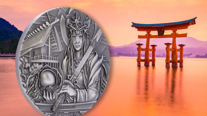 Cook Islands 2021 20 Dollars Amaterasu God Series Silver Coin