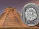 Cook Islands 2021 20 Dollars Aztec Coyolxauhqui Stone Antiqued - Archeology & Symbolism silver coin