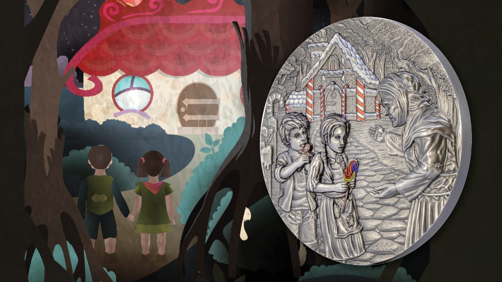 Cook Islands 2022 20 Dollars Hansel & Gretel Fairy Tales Series Silver Coin