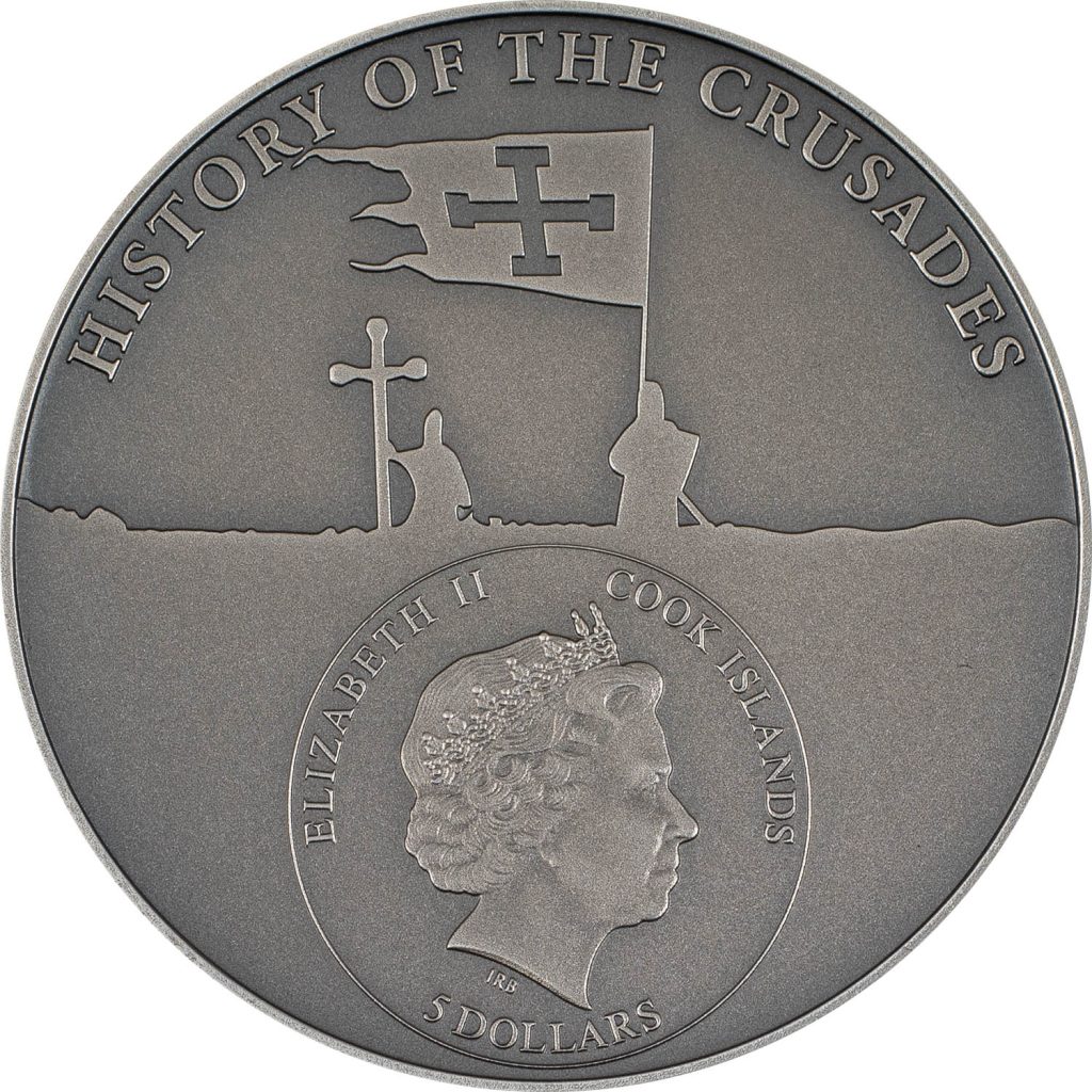 Cook Islands 2023 5 Dollars 1oz silver Prussian Crusade - Northern Crusades