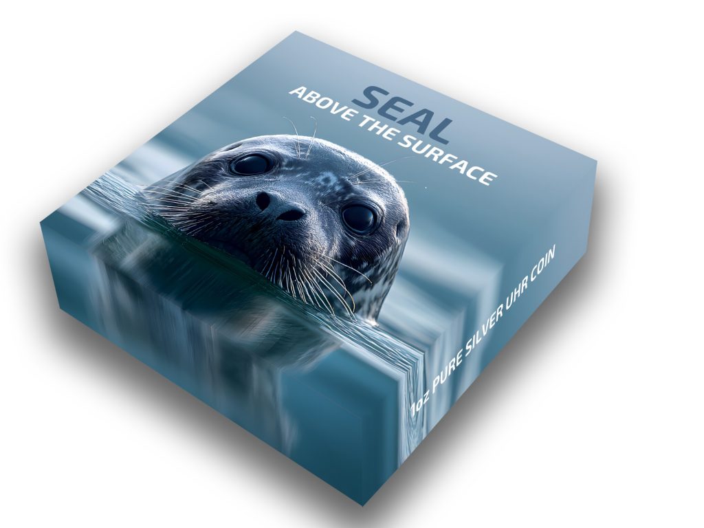 The Seal 2026 Cameroon 1oz Silver Antiqued coin - Above the Surface series