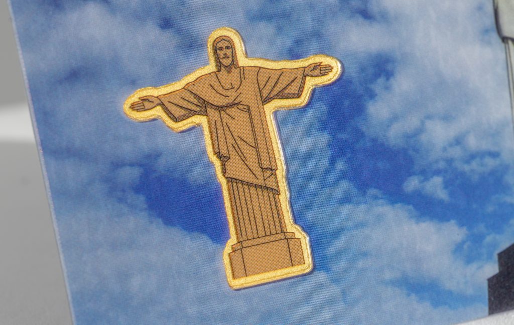Christ the Redeemer 1/1000oz small gold Liberia 2026 12 Dollars