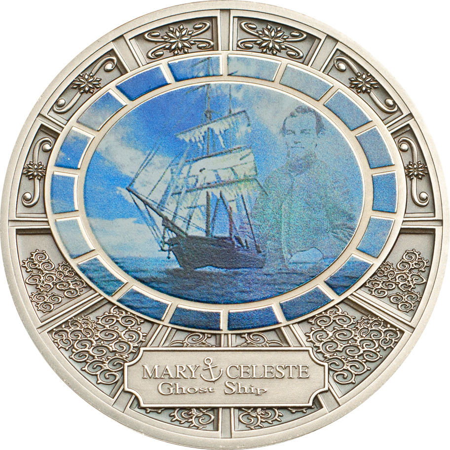 Niue 2013 1 Dollar Mary Celeste Silver Coin