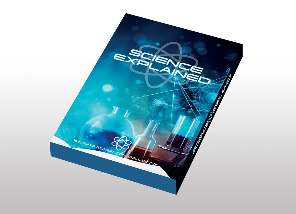 Isaac Newton Niue 1oz pure silver coin 2025 - Science Explained Series