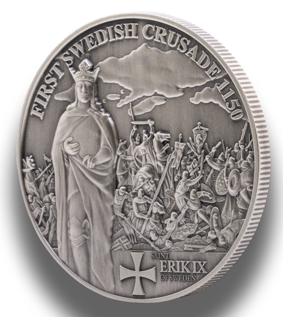 Swedish Crusade - Northern Crusades series Niue Island 2026 1oz pure silver coin
