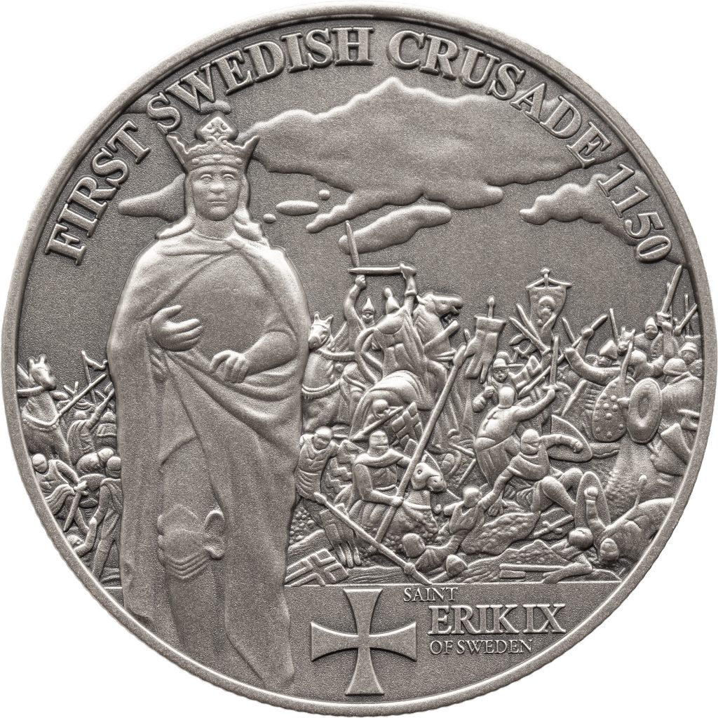 Swedish Crusade - Northern Crusades series Niue Island 2026 1oz pure silver coin