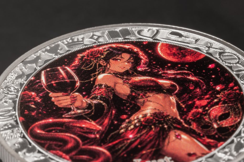 Lust 1oz - Seven Sins vs Virtues - Niue 2026 1oz Pure Silver PROOF coin