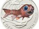 Pitcairn Islands 2010 2 Dollars Lanternfish Silver Coin