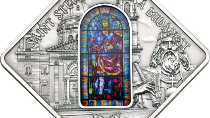 Palau 2014 10 Dollars St Stephen Basilica Budapest Silver Coin