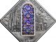 Palau 2015 10 Dollars Cateburry Cathedral Silver Coin
