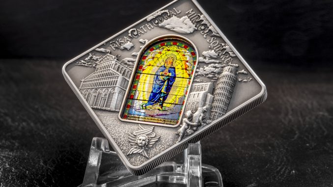 Palau 2016 10 Dollars Pisa Cathedral Silver Coin