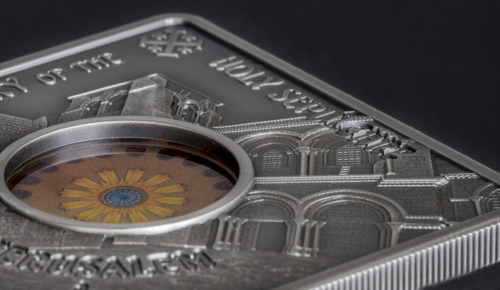 Palau 2018 10 Dollars Holy Sepulchre Jerusalem Silver Coin