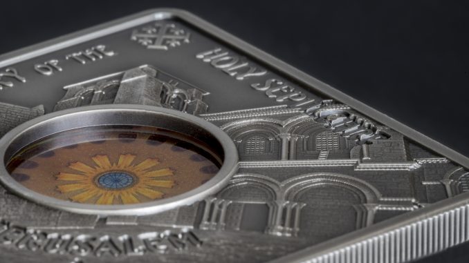 Palau 2018 10 Dollars Holy Sepulchre Jerusalem Silver Coin