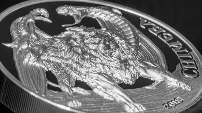 Tanzania 2018 1500 Shillings Chimera Silver Coin